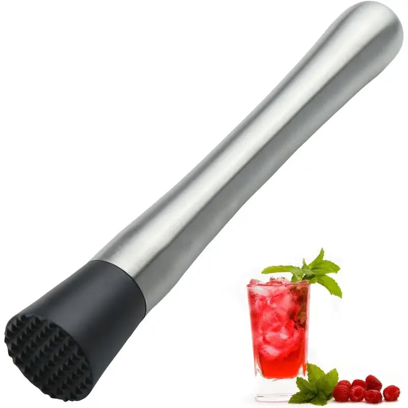 Cocktail Bar Kit - Muddler, Class Swizzle Spoon & Fork, Jigger | Oak & Sugar | The essential trio for any mixologist! includes a dual function muddler, a stirrer with both a spoon end and a trident fork end, and a classic Japanese style measuring jigger w