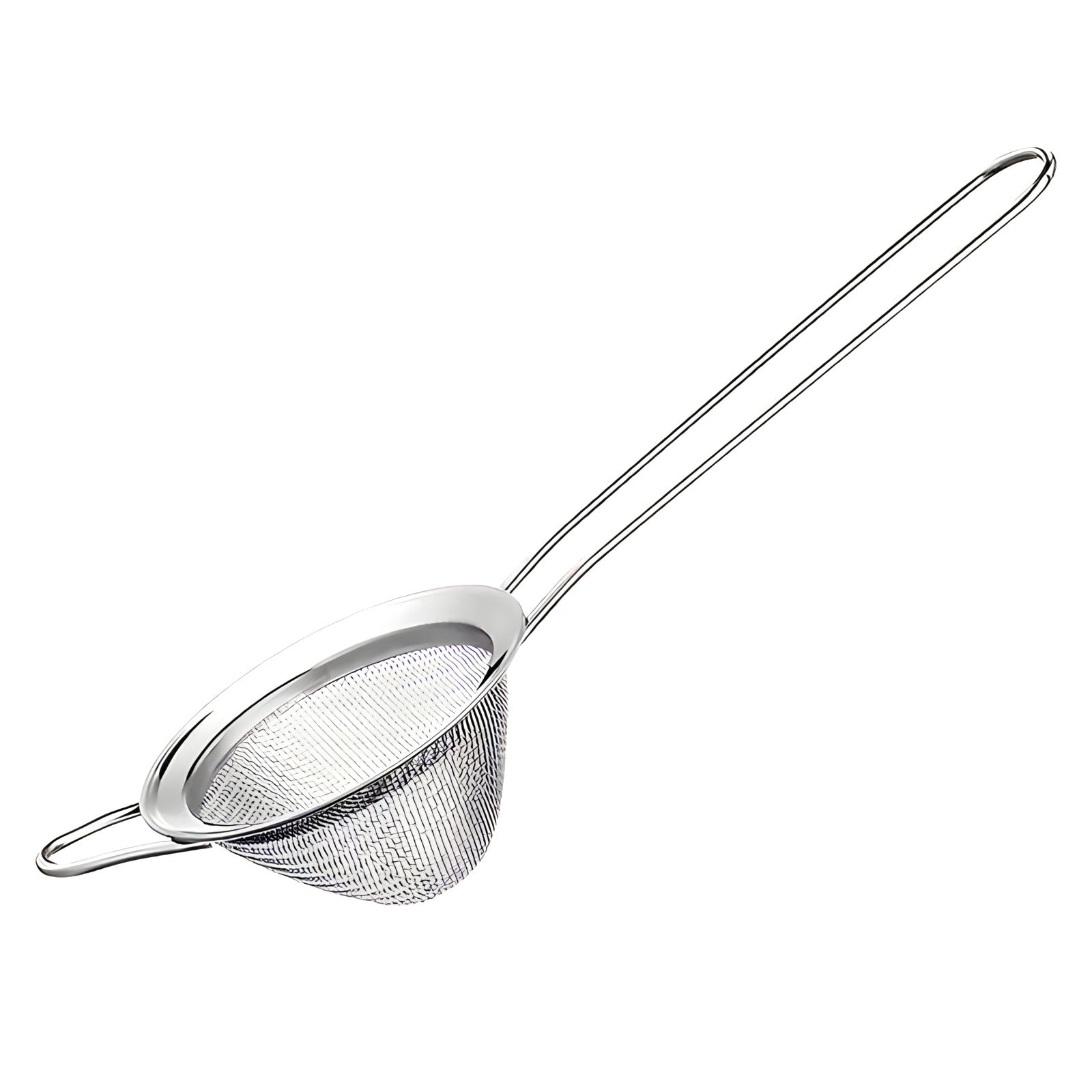 Fine Mesh Cocktail Strainer, Small | Oak & Sugar | Great for straining smaller cocktails, muddling light infusion flavors or straining over ice to cool a cocktail as it is poured into your glass. Experience the joy of perfectly strained cocktails using ou