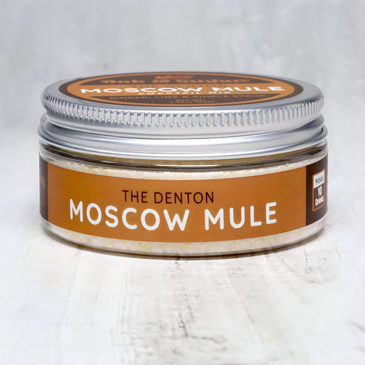 The Denton Moscow Mule Cocktail Mix (10 servings) | Oak & Sugar | In the annals of cocktail lore, only a scarce few drinks emerged out of sheer need and an unyielding determination to endure. Arguably the most notable of these is the Moscow Mule, a concoc